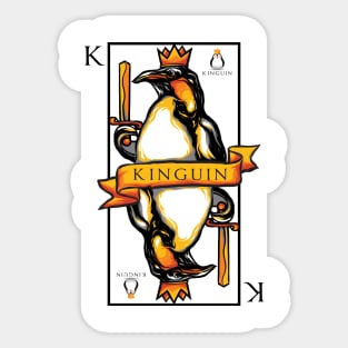 THE KING Sticker